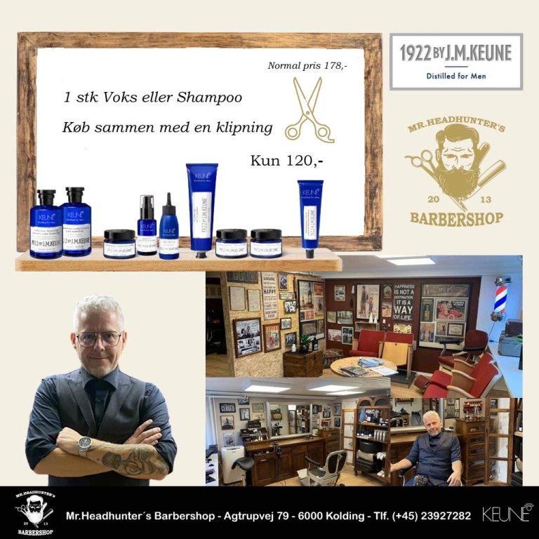 Mr.headhunter ´s barbershop Tilbud